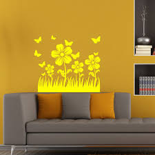 wall decals wall decal nature flowers