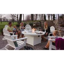 Polywood Round 48 Fire Pit Table Ctf48r