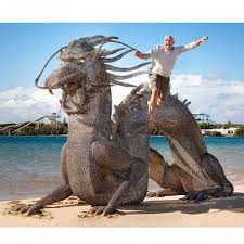 Dragon Sculpture Australia Artpark