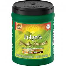 Folgers Simply Smooth Decaf Coffee