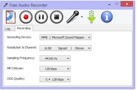 free audio recorder voice recorder