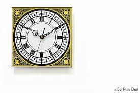 Big Ben Westminster Square Wall Clock