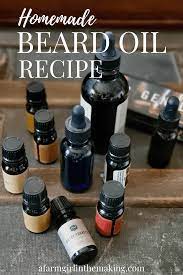 easy diy beard oil recipe for grooming