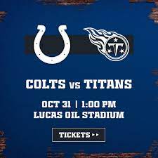 Colts Single Game Tickets