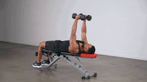dumbbell fly a strength exercise