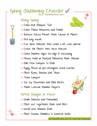 Spring Gardening Checklist Roots Nursery