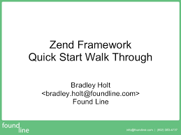 Zend Framework  A Beginner s Guide by Vikram Vaswani   PDF Drive You should see this website 