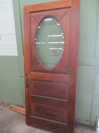 Beveled Oval Glass Cottage Door The