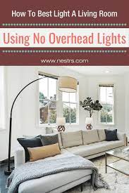 Living Room Using No Overhead Light
