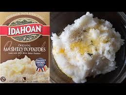 instant mashed potatoes you