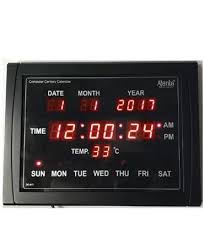 Ajanta Digital 30 Cm X 40 Cm Wall Clock
