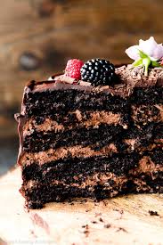 dark chocolate mousse cake sally s