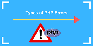 php errors 4 diffe types warning