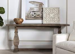 A Console Table And Side Table