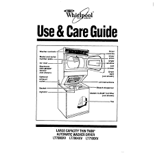 Here is the manualsee what you can find. Whirlpool Lt7004xv Operating Instructions Manualzz