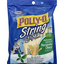 polly o reduced fat cheese snack string