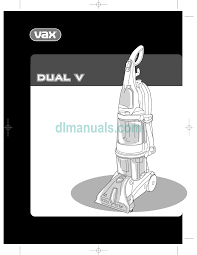 vax dual v 124 instruction manual