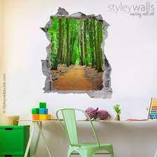 Forest Wall Decal Nature Wall Sticker