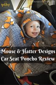 Mouse Hatter Designs Car Seat Poncho