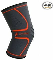 Details About Ultra Flex Athletics Knee Compression Sleeve Support For Running Jogging