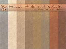 the sims resource faux painted walls