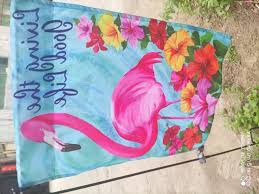 Living Good Life Pink Flamingo Garden