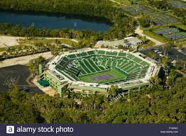 The Crandon Park Tennis Center And Stadium In Key Biscayne