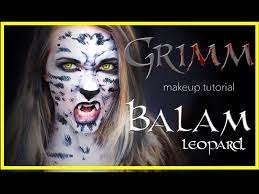 grimm balam leopard makeup tutorial