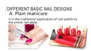 It would've been a plain nail art, had it not been for the accent nail and the jewel on it. Nail Care Manicuredesign