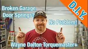 how to replace garage door springs