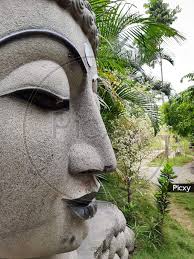 size stone lord buddha statue located