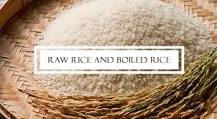 What is the difference between rice and boiled rice?