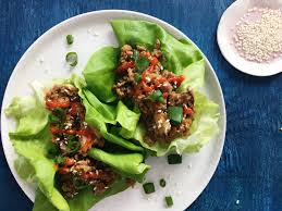 vegetarian asian lettuce wraps recipe