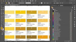 Spot Color Chart Creator Powerscript For Adobe Illustrator
