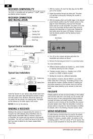 Receiver Compatibility Receiver Connection And Installation