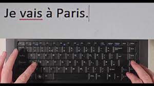 typing accented french characters on a