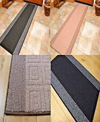 beige carpet runner mat 57x180 anti