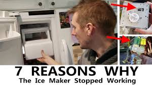 ice maker stopped working no water