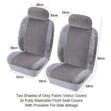 Car Seat Covers Protectors Grey