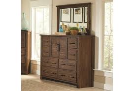 A tall dresser or tall chest is a design you're bound to love, no matter the type of decorator you are. Coaster Sutter Creek Tall Dresser With 2 Doors Mirror A1 Furniture Mattress Dresser Mirror Sets