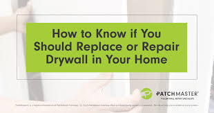 Replace Or Repair Drywall