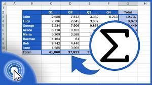 how to sum a column in excel you