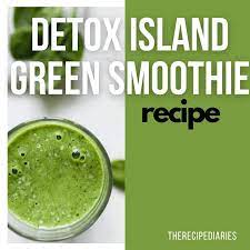 detox island green smoothie tropical