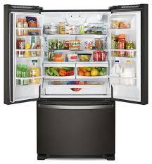Fix.com has been visited by 10k+ users in the past month Fingerprint Resistant Black Stainless 36 Inch Wide French Door Refrigerator With Water Dispenser 25 Cu Ft Wrf535swhv Whirlpool