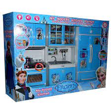 Modern Kitchen Set Frozen Besar Mainan Masak Masakan Anak Cewek Lucu Dan Mirip Kitchen Set Asli Shopee Indonesia