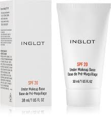 inglot under makeup base spf20 makeup