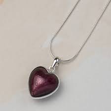 Murano Glass Heart Pendant