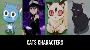 cats characters anime planet