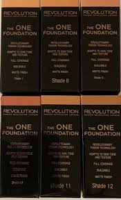 makeup revolution the one foundation
