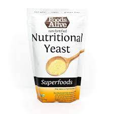 nutritional yeast flakes non fortified